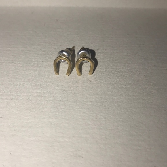 Urban Outfitters Jewelry - Urban Outfitters Horse Shoe Stud Earrings